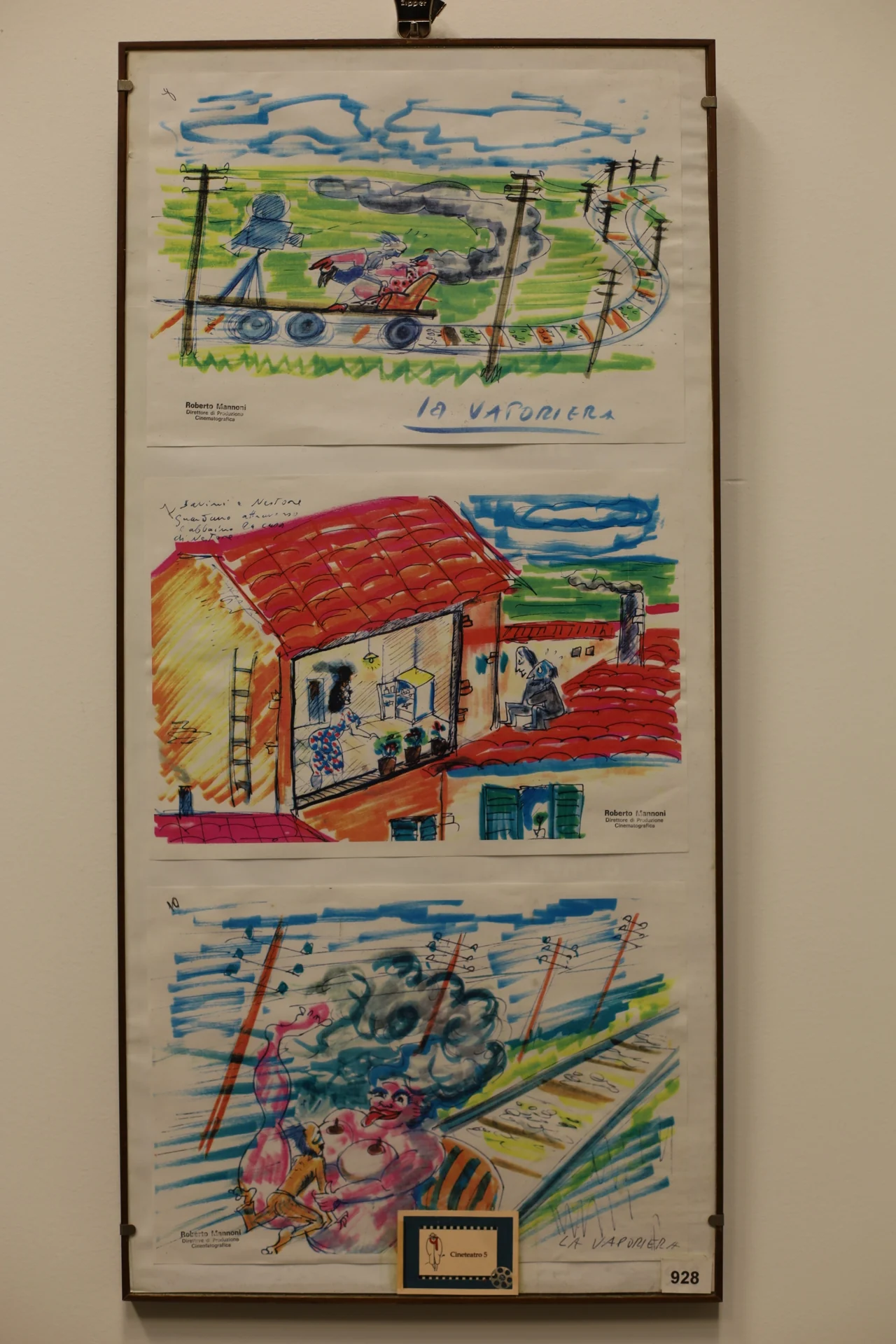 3 Sketches from La Voce Della Luna